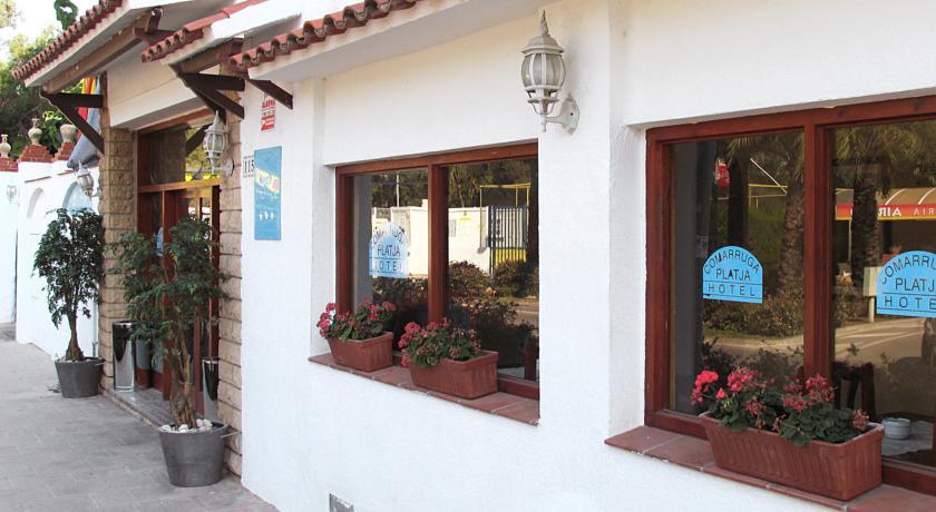 Hotel Comarruga Platja Exterior foto